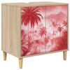 vidaXL Badkamerkast AACHEN Sonoma 60 x 40 x 60 cm Bewerkt hout