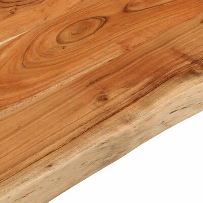 vidaXL Tafelblad rechthoekig natuurlijke rand 90x60x3,8 cm acaciahout