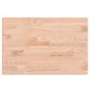 vidaXL Tafelblad rechthoekig 60x40x1,5 cm massief beukenhout