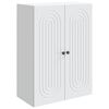 vidaXL Wandkast Wit 66 x 34,5 x 90 cm Bewerkt hout