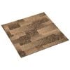 vidaXL Vloertapijt 20 st Bruin 50 x 50 cm PP Laagpolig