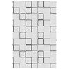vidaXL Doucherolgordijn 160x240 cm stofbreedte 156 cm