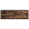 vidaXL Tv-meubelen 2 st 80x31x25,5cm bewerkt hout gerookt eikenkleurig