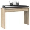 vidaXL Keyboardstand Sonoma Eiken 100 x 32 x 64 cm Bewerkt hout