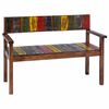 vidaXL Eetkamerstoelen 4 st massief gerecycled hout