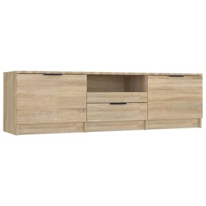 vidaXL Tv-meubel Sonoma eiken 140x35x40 cm bewerkt hout