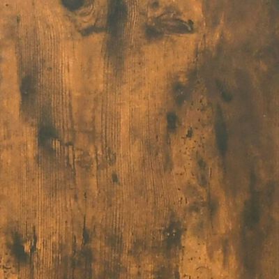 vidaXL Salontafel 100x60x42 cm bewerkt hout gerookt eikenkleurig