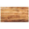 vidaXL Tafelblad rechthoekig 100x50x2,5 cm massief ruw mangohout