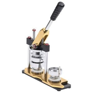 vidaXL Buttonmachine met cirkelsnijder draaipunch 25 mm