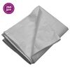 vidaXL Dekzeil 260 g/m&sup2; 6x12 m HDPE grijs