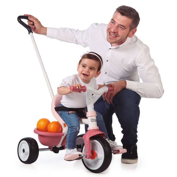 Smoby Babydriewieler Be Move 2-in-1 roze