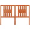 vidaXL Hoofdbord 140 cm massief grenenhout wasbruin