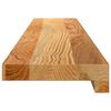 vidaXL Vensterbanken 2 st 100x15x2 cm massief eikenhout lichtbruin