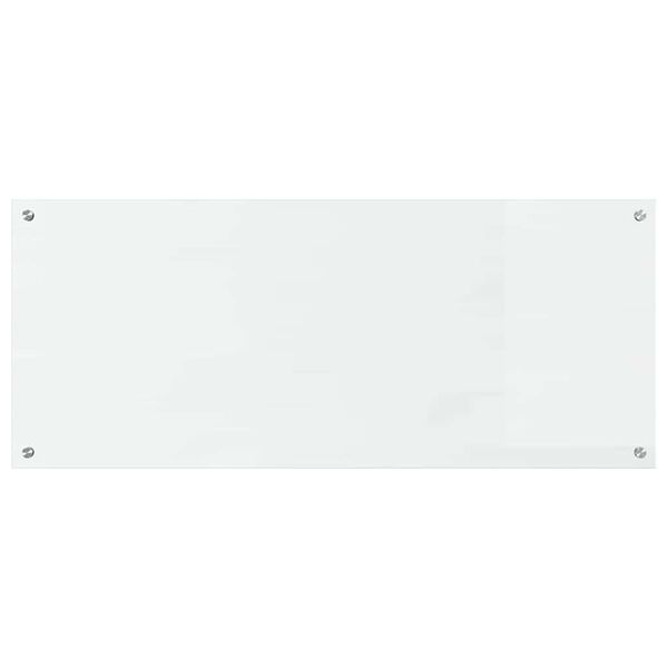 vidaXL Keuken Achterwand Doorzichtig 120 x 50 x 0.6 cm gehard glas