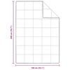 vidaXL Dekbed Wit 140 x 200 cm Veren