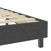 vidaXL Boxspringframe stof grijs 90x200 cm