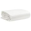vidaXL Dekzeil 650 g/m&sup2; 4x6 m wit