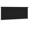 vidaXL Rolgordijn voor buiten 350x140 cm zwart