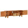 vidaXL Tv-meubel handgesneden 120x30x40 cm massief gerecycled hout
