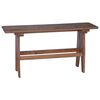 vidaXL Bank Naturel 100 x 30 x 51 cm Massief gerecycled hout