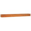 vidaXL Plantenbak verhoogd 600x80x45 cm cortenstaal roestig