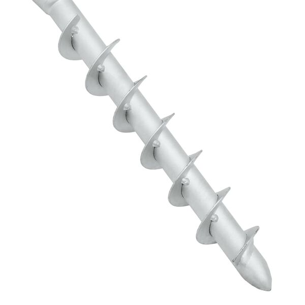 vidaXL Parasolvoet voor in de grond met stang 16x16x52 cm staal