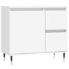vidaXL Badkamerkast 65x33x60 cm bewerkt hout wit