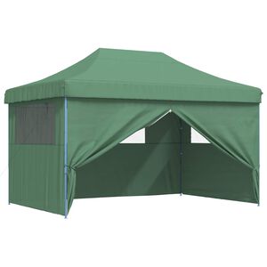 vidaXL Partytent 292 x 440 x 315 cm Groen Oxford Stof