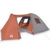 vidaXL Koepeltent 6-persoons waterdicht oranje