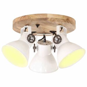 vidaXL Plafondlamp industrieel 25 W E27 42x27 cm wit