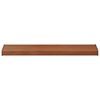 vidaXL Raamsokkel Bruin Hout 100 x 30 x 4,5 cm PVC