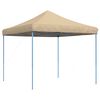 vidaXL Partytent inklapbaar pop-up 292x292x315 cm beige