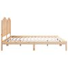 vidaXL Bedframe extra lang zonder matras massief hout 200x210 cm