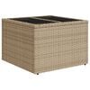 vidaXL 8-delige Loungeset met kussens poly rattan gemengd beige