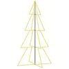 vidaXL Kegelkerstboom 360 LED's binnen en buiten 143x250 cm