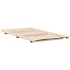 vidaXL Bedframe Bruin 80 x 200 cm Massief grenenhout