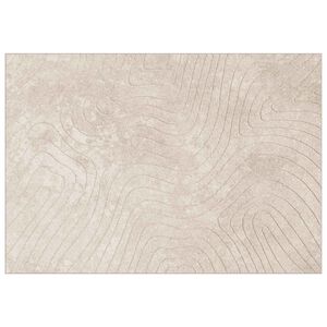 vidaXL Vloerkleden Rechthoekig PALMERAS Beige 120 x 170 cm Polyester