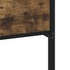 vidaXL Bedframe zonder matras hout gerookt eikenkleurig 140x190 cm