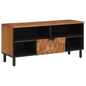 vidaXL TV-kast met lade Acacia Bruine Afwerking 100 x 33 x 46 cm