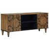 vidaXL TV-kast Bruin 105 x 33,5 x 46 cm Massief Mango Hout