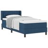 vidaXL Boxspringbed met matras met matras Blauw 100 x 200 cm
