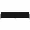 vidaXL Boxspringbed met matras Zwart 140 x 190 cm Stof