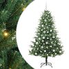 vidaXL Artificial Pre-lit Kerstboom met Ballenset Groen 180 cm