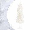 vidaXL Kunstmatige slanke kerstboom 150 cm 150 LED's Warmwit