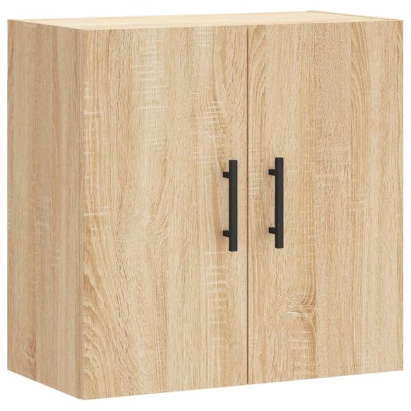 vidaXL Wandkast 60x31x60 cm bewerkt hout sonoma eikenkleurig