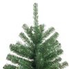vidaXL Kunstmatige Inklapbare Kerstboom Groen 270 cm PVC en Metaal