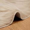 vidaXL Nep Schapenvacht Tapijt Tafalla Beige &Oslash; 80 cm Polyester