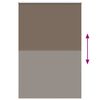 vidaXL Rolgordijn verduisterend koffie 145x230 cm stofbreedte 141,6 cm