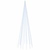 vidaXL Vlaggenmast kerstboom 732 LED's koudwit 500 cm