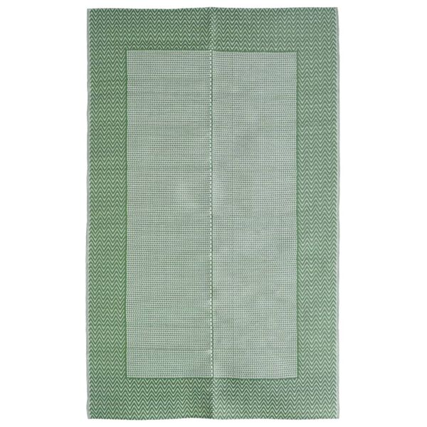 vidaXL Buitenkleed ARAKIL 160x230 cm polypropeen groen
